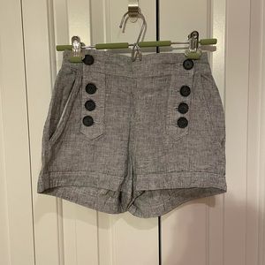Express High waisted Linen Shorts